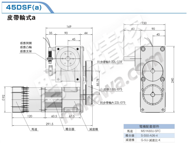 心軸凸緣型分割器-高速精密間歇分割器-野川精密機械有限公司(nokawa.com)